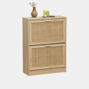 Sapateiro Pino - Rattan 60 x 82 x 24 cm