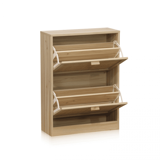 Sapateiro Pino - Rattan 60 x 82 x 24 cm
