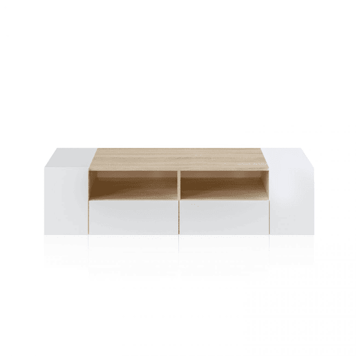 Módulo Nima TV Artik White (Branco mate) - Carvalho canadiano 138 x 34 x 40,2 cm
