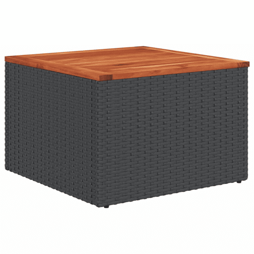 vidaXL 7 pcs conjunto de sofás p jardim c almofadões vime PE preto vidaXL 7 pcs conjunto de sofás p jardim c almofadões vime PE preto