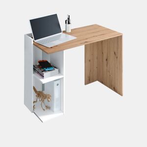 Mesa de escrita Dess Artik Branco (Branco mate) - Carvalho Nodi 100 x 73 x 50 cm