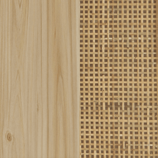 Bota de fabrico Pino - Rattan 80 x 40 x 40 cm Bota de fabrico Pino - Rattan 80 x 40 x 40 cm