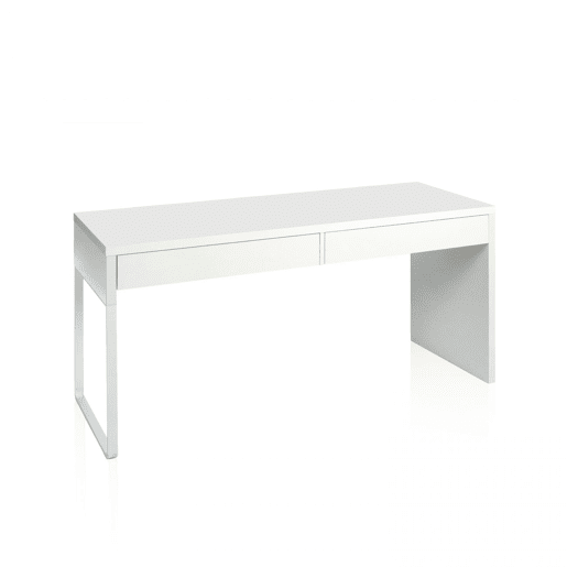 Mesa de escrita Roxy Artik White (Branco mate) 138 x 75 x 50 cm