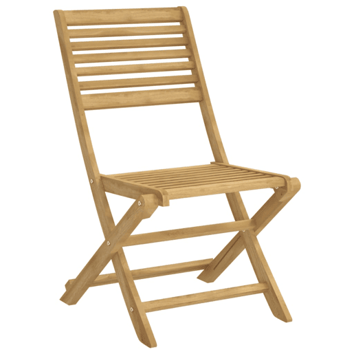 vidaXL Cadeiras de jardim dobráveis 6 pcs 48,5x61,5x87cm acácia maciça
