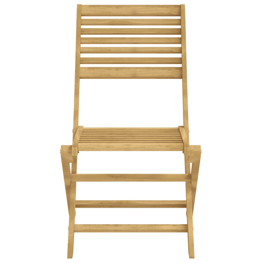 vidaXL Cadeiras de jardim dobráveis 6 pcs 48,5x61,5x87cm acácia maciça