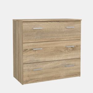 Cômoda Duero WellHome com 3 gavetas