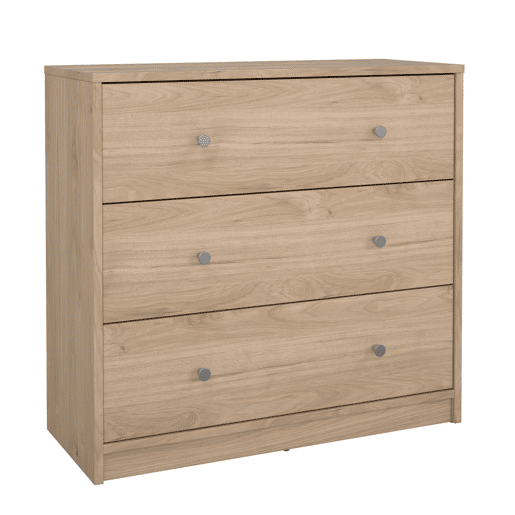 Cômoda Ebro WellHome com 3 gavetas Cômoda Ebro WellHome com 3 gavetas