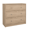 Cômoda Ebro WellHome com 3 gavetas