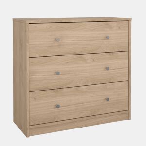 Cômoda Ebro WellHome com 3 gavetas