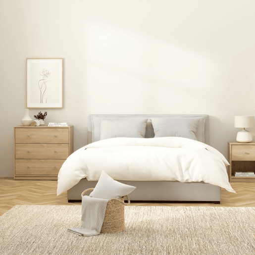 Cômoda Ebro WellHome com 3 gavetas Cômoda Ebro WellHome com 3 gavetas