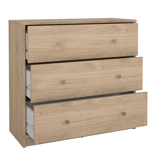 Cômoda Ebro WellHome com 3 gavetas Cômoda Ebro WellHome com 3 gavetas