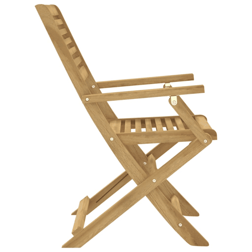 vidaXL Cadeiras jardim dobráveis 2 pcs 54,5x61,5x86,5 cm acácia maciça