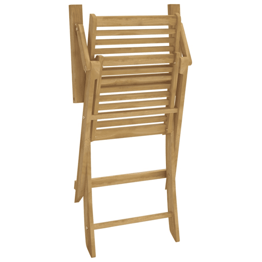 vidaXL Cadeiras jardim dobráveis 2 pcs 54,5x61,5x86,5 cm acácia maciça