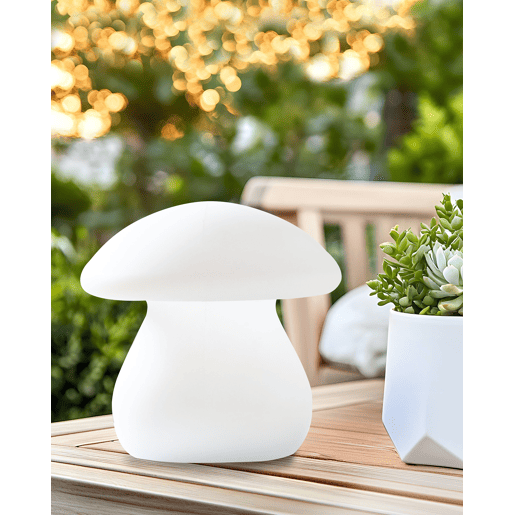 Candeeiro de mesa LED para exterior TUIRA Branco Candeeiro de mesa LED para exterior TUIRA Branco