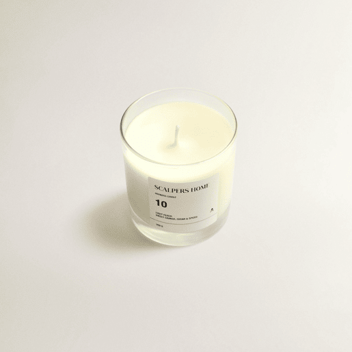 Vela Perfumada 300gr Aroma Leve Pêssego Scalpers