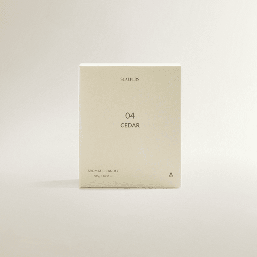 Vela Perfumada 300gr Scalpers Cedro Aroma