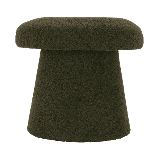 Banco cogumelo Well Home verde 'Teddy' Ø43x38cm