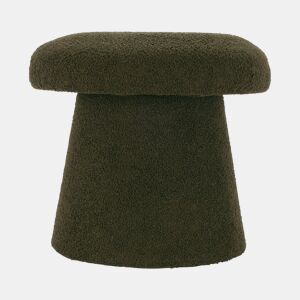 Banco cogumelo Well Home verde 'Teddy' Ø43x38cm