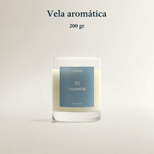 Vela Perfumada 200gr Aroma Cashmere Scalpers