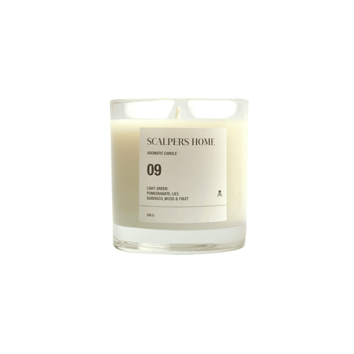 Vela Perfumada 300gr Aroma Verde Claro Scalpers