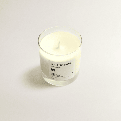 Vela Perfumada 300gr Aroma Verde Claro Scalpers