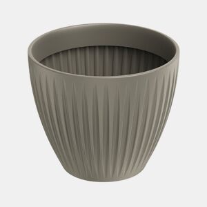 Latia Pote redondo Ø30x25 mocca