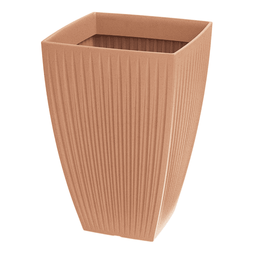 Latia Vaso Quadrado ALTO Ø40x40 Terracota