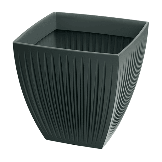 Floreira Latia Square MIDL Ø48x48 Antracite