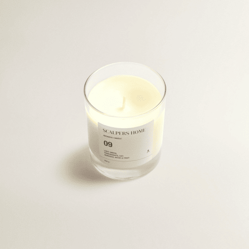 Vela Perfumada 200gr Aroma Verde Claro Scalpers