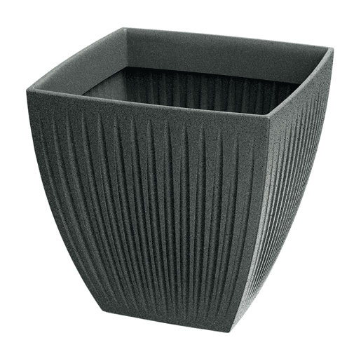 Vaso Latia Square MIDL Ø48x48 Granito grafite
