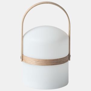 Candeeiro de mesa LED para exterior ESTERO Branco