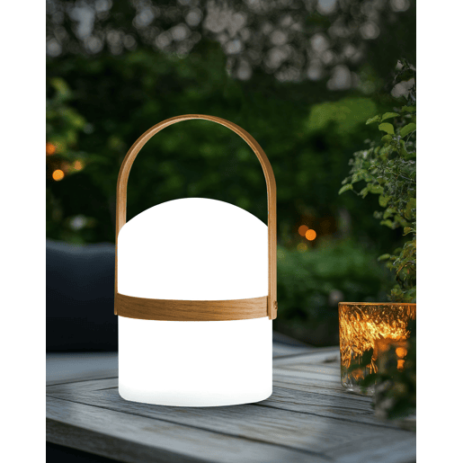 Candeeiro de mesa LED para exterior ESTERO Branco Candeeiro de mesa LED para exterior ESTERO Branco
