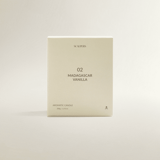 Vela Perfumada 200gr Madagascar Baunilha Scalpers Vela Perfumada 200gr Madagascar Baunilha Scalpers