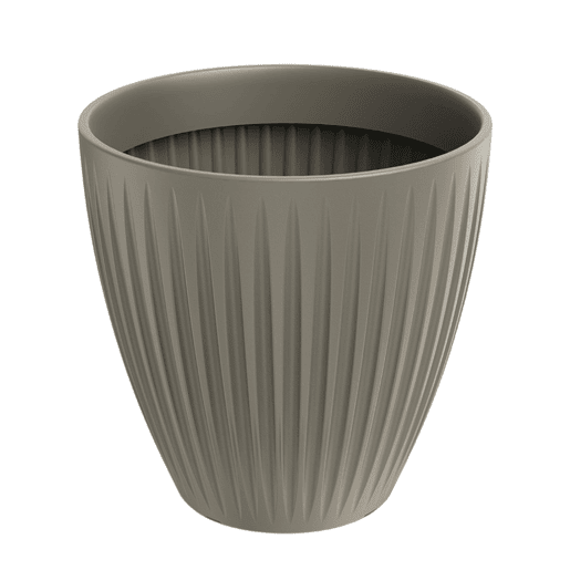 Latia Pote redondo MIDL Ø48x48 mocca