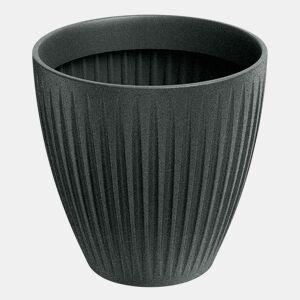 Latia Vaso redondo MIDL Ø60x58 granito grafite