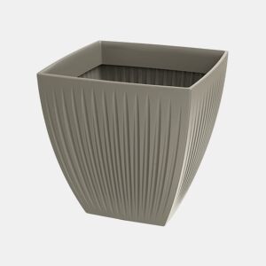 Pote Latia Quadrado MIDL Ø30x30 Mocca