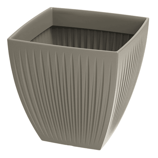 Pote Latia Quadrado MIDL Ø60x58 Mocca