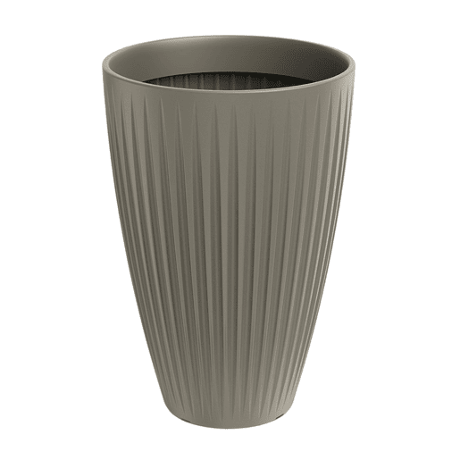 Latia Pote redondo ALTO Ø60x58 mocca