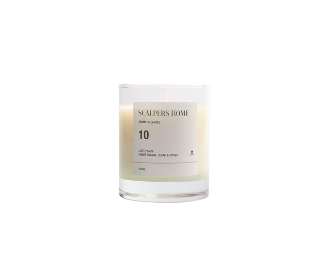 Vela aromática 200gr aroma light peach scalpers