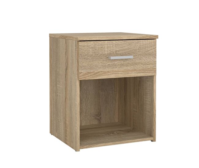 Mesita de noche duero con 1 cajón duero wellhome