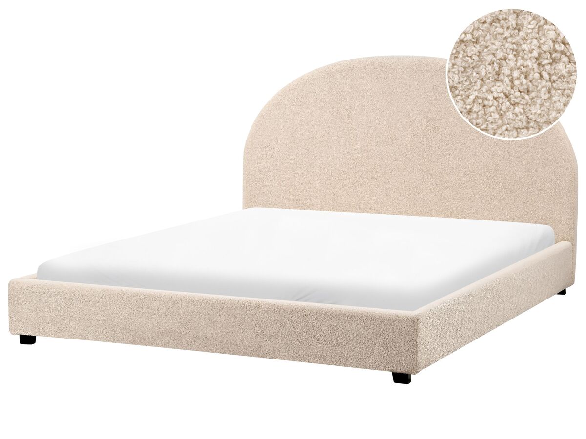 Beliani Cama Bouclé VAUCLUSE 174x214