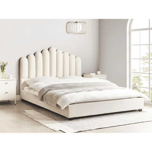 Beliani Cama de água Veludo VINCENNES