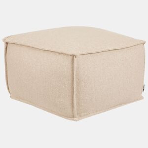 Pufe SHERALI Algodão Creme 50 cm 50 cm 30 cm