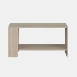 Veja Sala de Estar Sala de Jantar Mesa de Centro Estilo Natural na Cor Carvalho Sonoma 90x46 cm