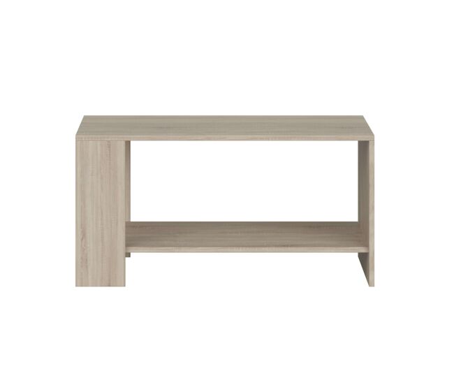 Mesa de centro salón comedor see estilo natural en color roble sonoma 90x46 cm