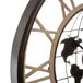 Reloj de Pared para Salón y Comedor Moderno Alessio Reloj de Pared para Salón y Comedor Moderno Alessio Negro/ Madera