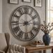 Reloj de Pared Tibor para Salón y Comedor Reloj de Pared Tibor para Salón y Comedor Negro