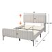 Cama de matrimonio Cama de matrimonio Beige