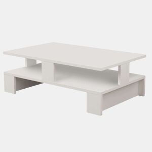 Mesa de Centro Palace Cor Branca 80x28x50cm Sala de Jantar Moderna