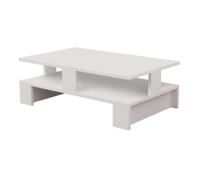 Mesa de Centro Palace Color Blanco 80x28x50cm Comedor Moderno